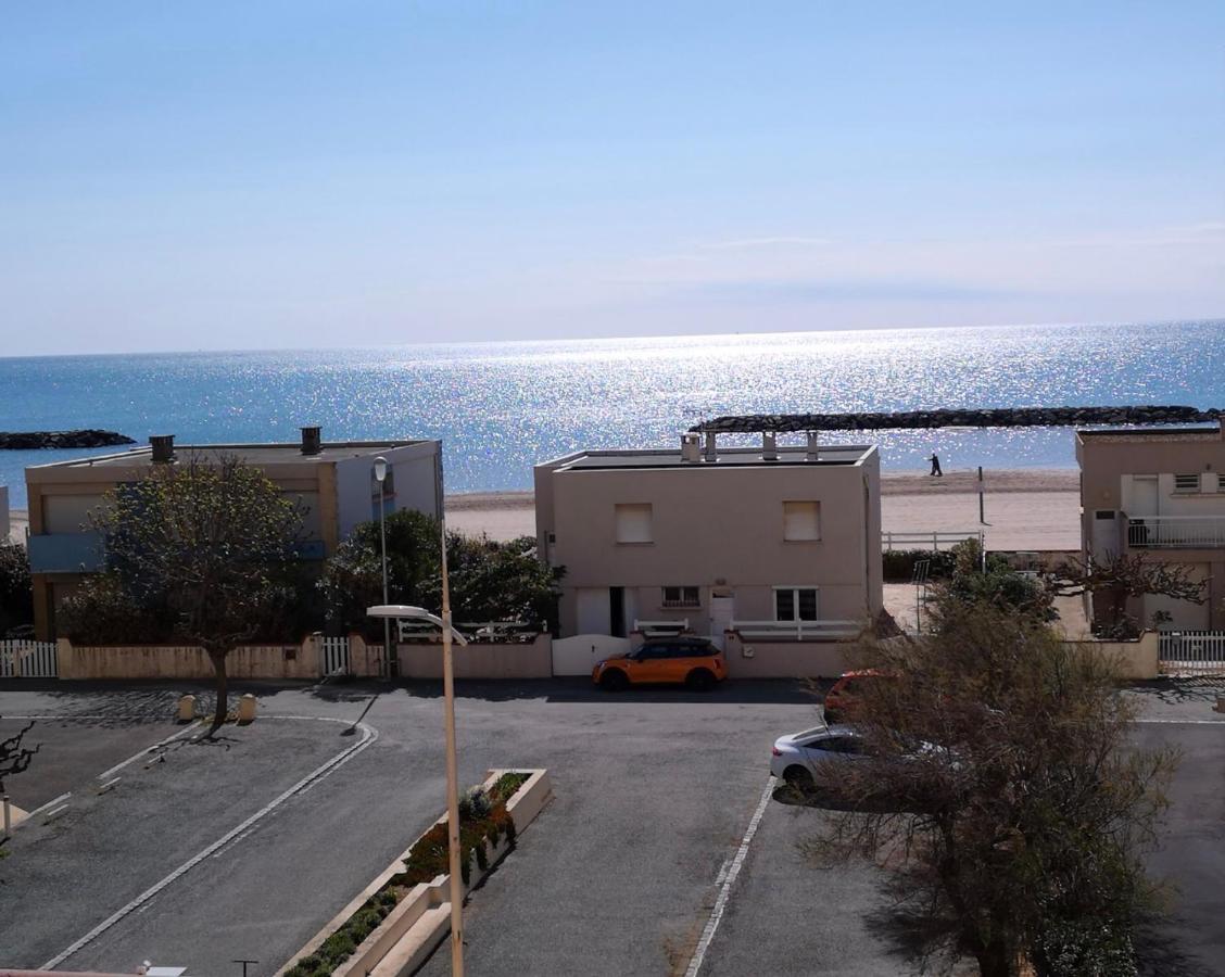 T3 Vue Mer Avec Acces A La Plage, Wifi, Clim - Dansnotreappart-Com - Вальрас-Пляж Экстерьер фото