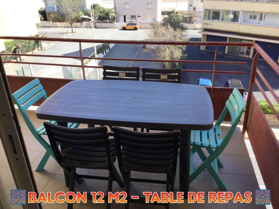 T3 Vue Mer Avec Acces A La Plage, Wifi, Clim - Dansnotreappart-Com - Вальрас-Пляж Экстерьер фото